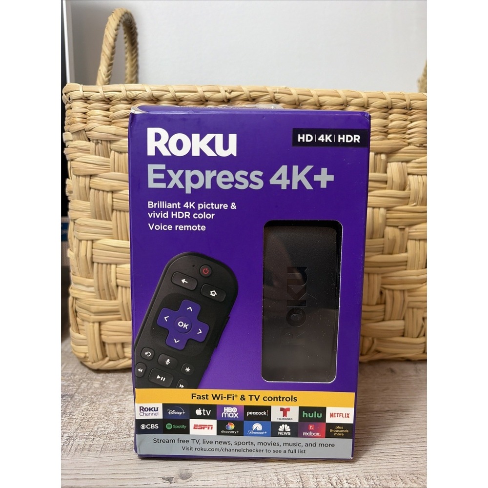Roku Express 4K+‎ 3941 HDR Media Streamer- BRAND NEW IN BOX